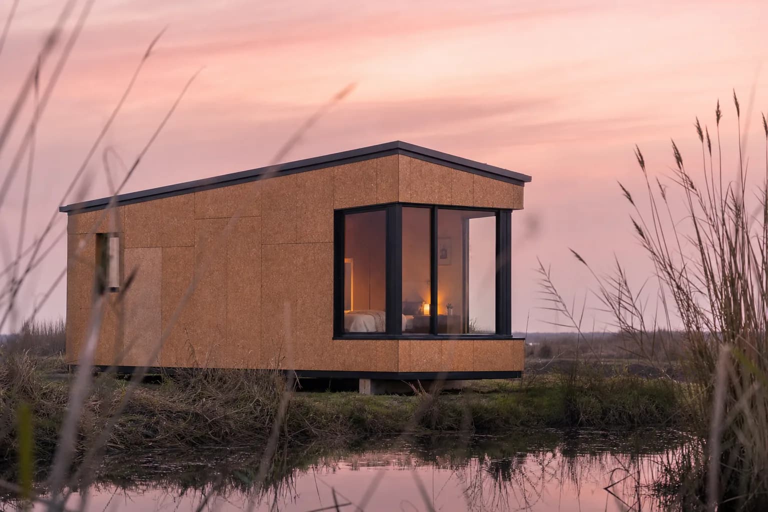 Maison modulaire Studio 30 dans les marais de Camargue